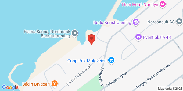 Map displaying event location