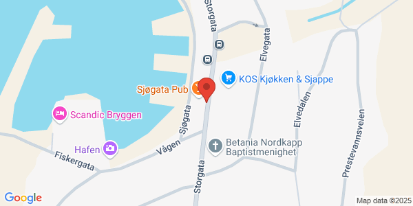 Map displaying event location