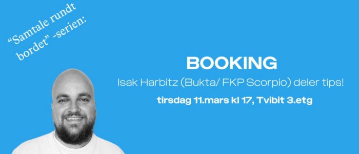 BOOKING for artister