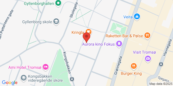 Map displaying event location