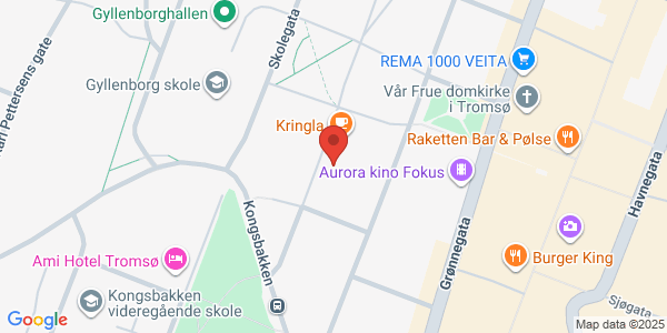 Map displaying event location