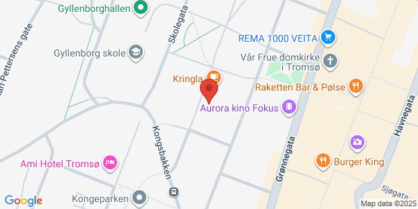 Map displaying event location