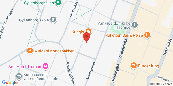 Map displaying event location