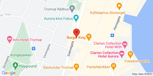 Map displaying event location