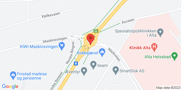 Map displaying event location