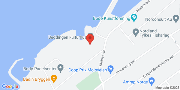 Map displaying event location