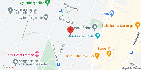 Map displaying event location