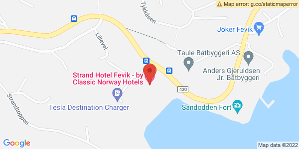 Map displaying event location