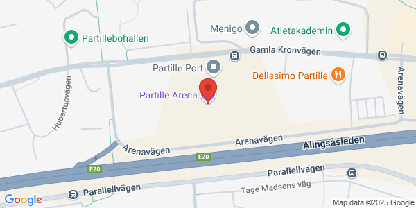 Map displaying event location