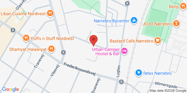 Map displaying event location
