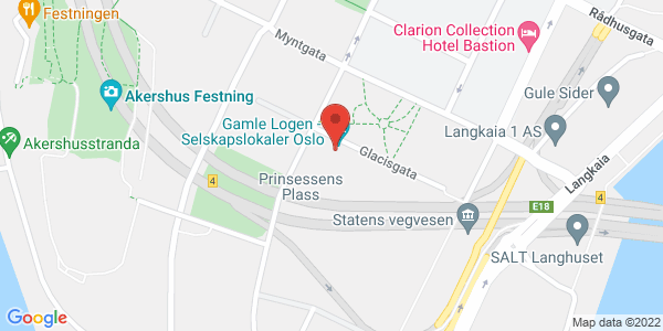 Map displaying event location