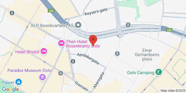 Map displaying event location