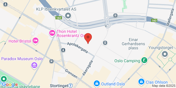 Map displaying event location
