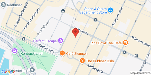 Map displaying event location