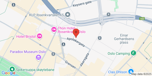 Map displaying event location