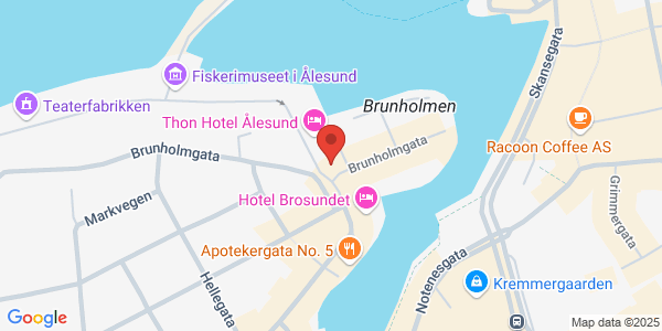 Map displaying event location