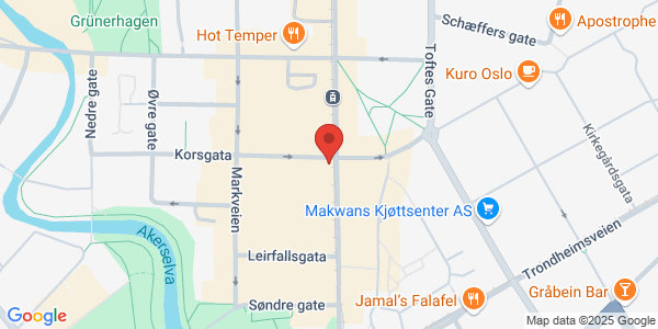 Map displaying event location
