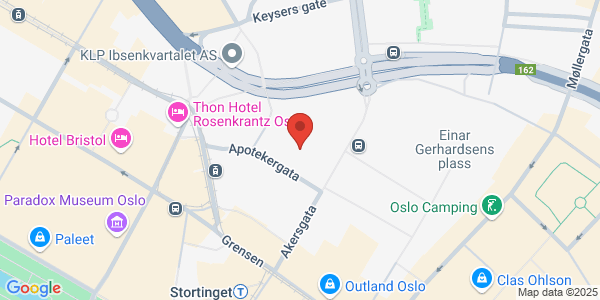 Map displaying event location