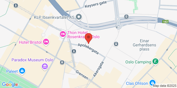 Map displaying event location