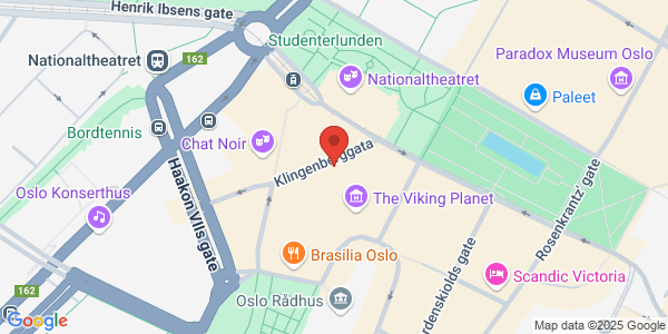 Map displaying event location