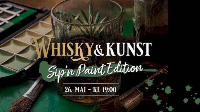Kurs: Whisky & Kunst – Sip’n Paint Edition