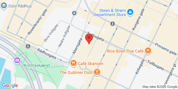 Map displaying event location