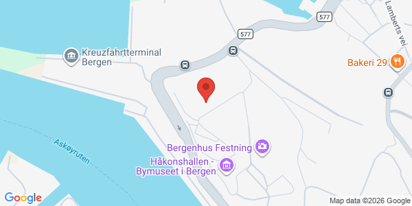 Kart som viser hvor arrangementet foregår
