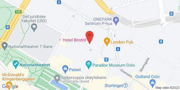 Map displaying event location