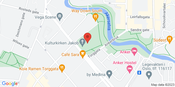 Map displaying event location
