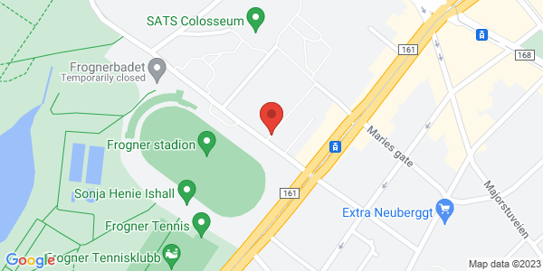 Map displaying event location