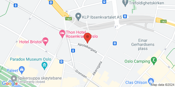 Map displaying event location