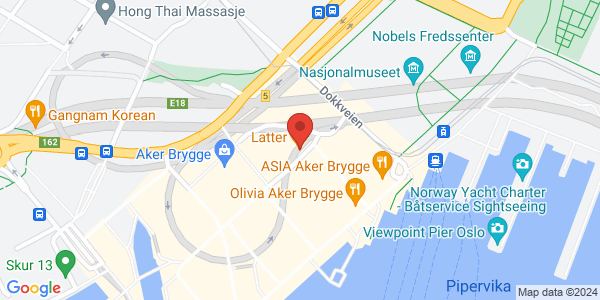 Map displaying event location