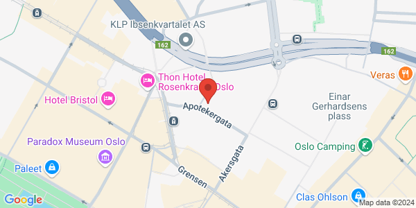 Map displaying event location