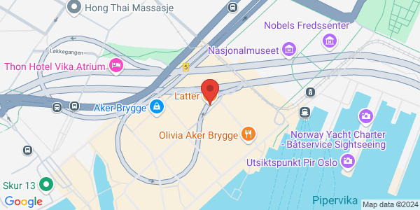 Map displaying event location