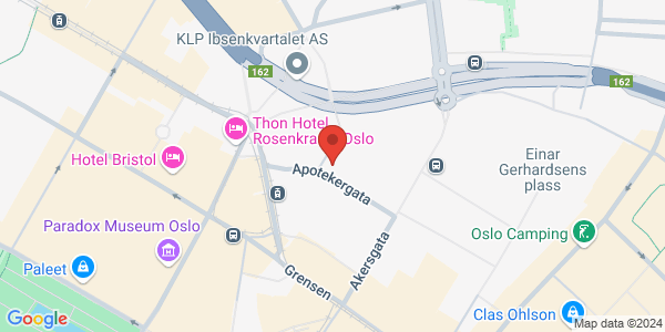 Map displaying event location