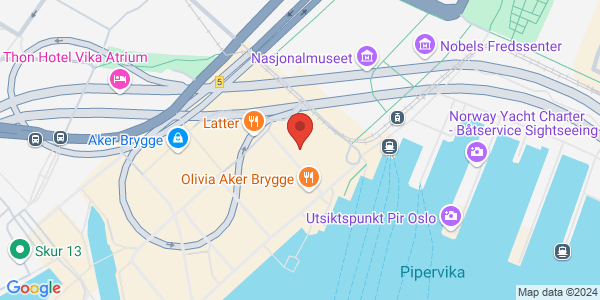 Map displaying event location