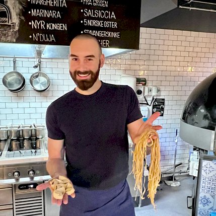Pastakurs på Winther Aker Brygge i januar