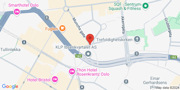 Map displaying event location