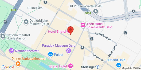 Map displaying event location
