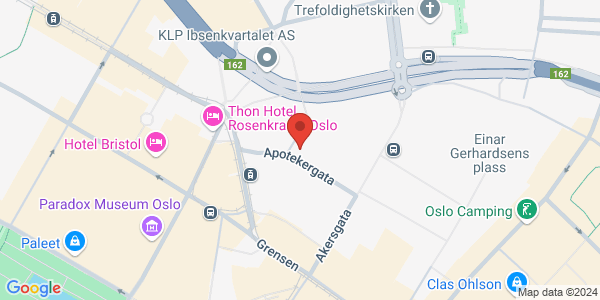 Map displaying event location