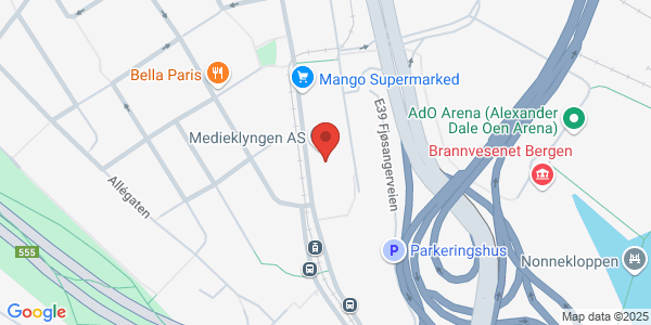 Map displaying event location