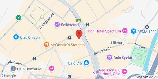 Map displaying event location