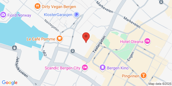 Map displaying event location