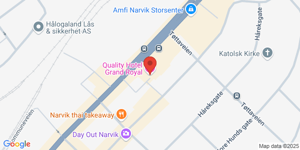 Map displaying event location