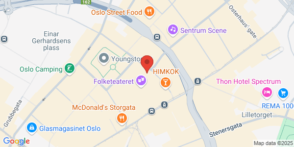 Map displaying event location