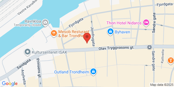 Map displaying event location