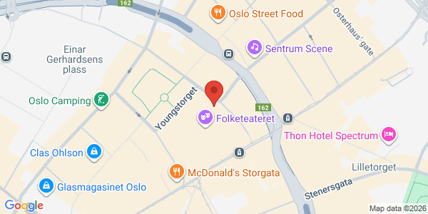 Map displaying event location