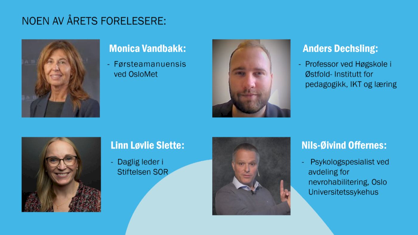 V27 - En konferanse for deg som er opptatt av vernepleierfaget