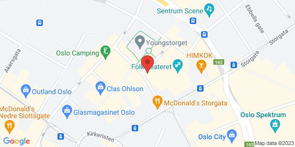 Kart som viser hvor arrangementet foregår