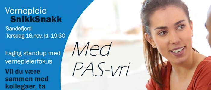 VernepleierSnikkSnakk med PAS-vri